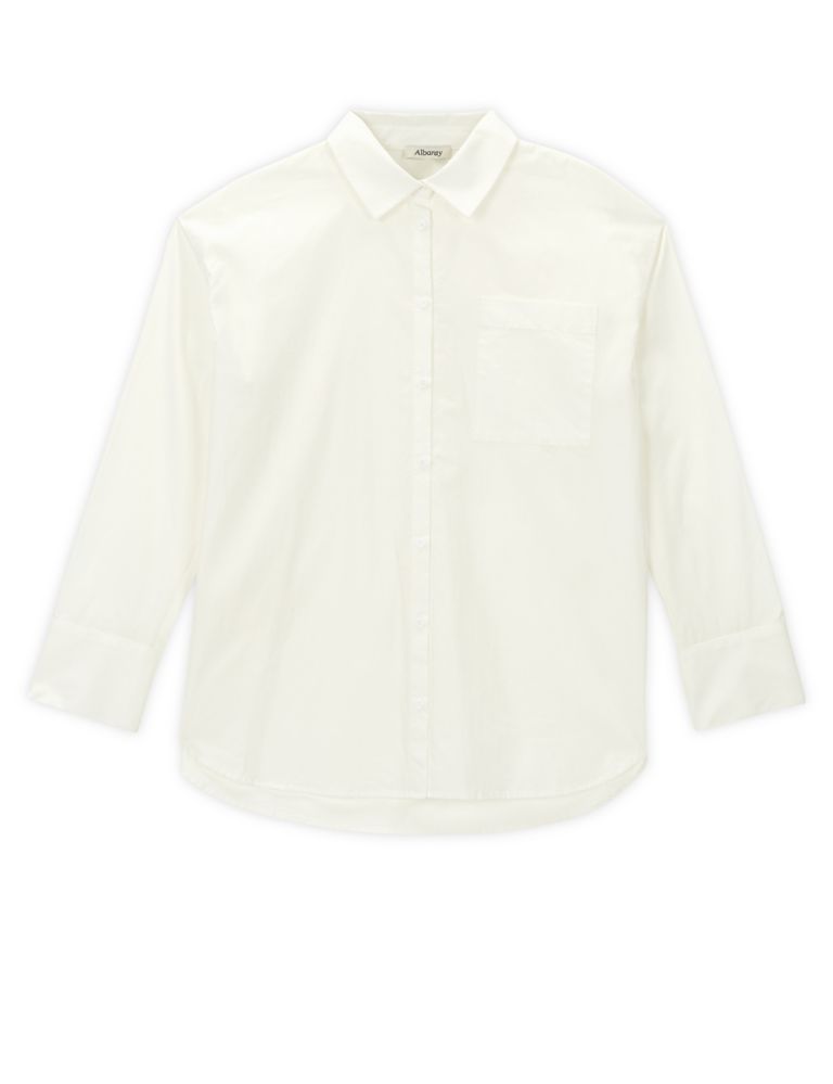 Organic Cotton Collared Shirt | Albaray | M&S