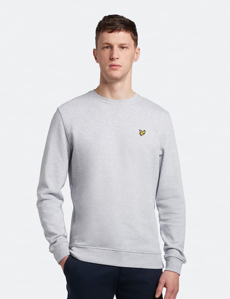 Lyle and scott crew neck sweatshirt 2025