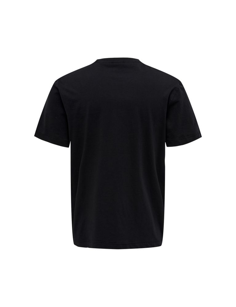 Organic Cotton Crew Neck T-Shirt | ONLY & SONS | M&S