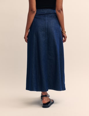 Nobody denim hotsell a line skirt