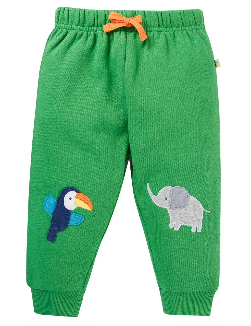 Organic Cotton Embroidered Joggers (0-4 Yrs) 3 of 4