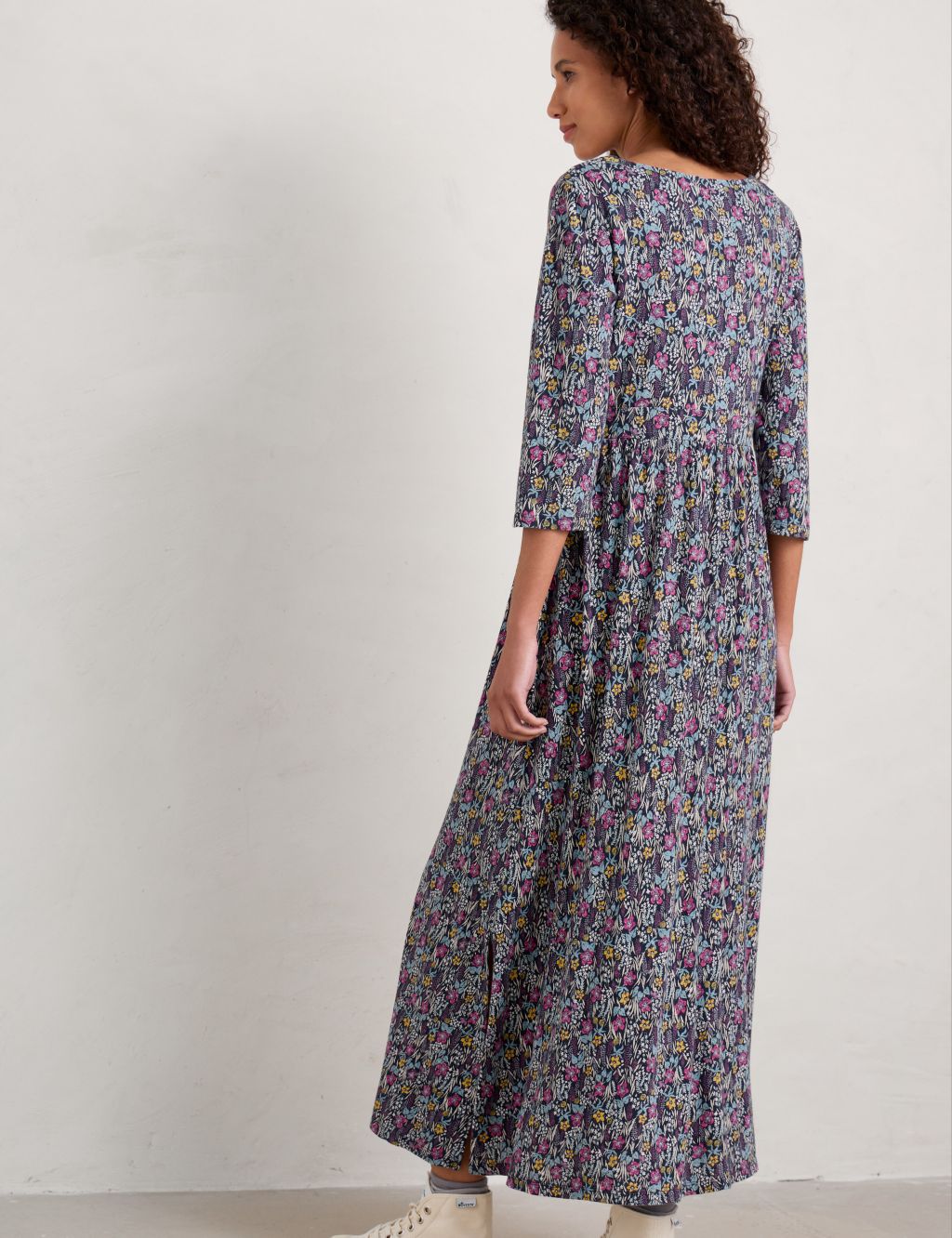 Summer Soul Maxi Dress - Organic Cotton Halterneck Dress - Seasalt Cornwall