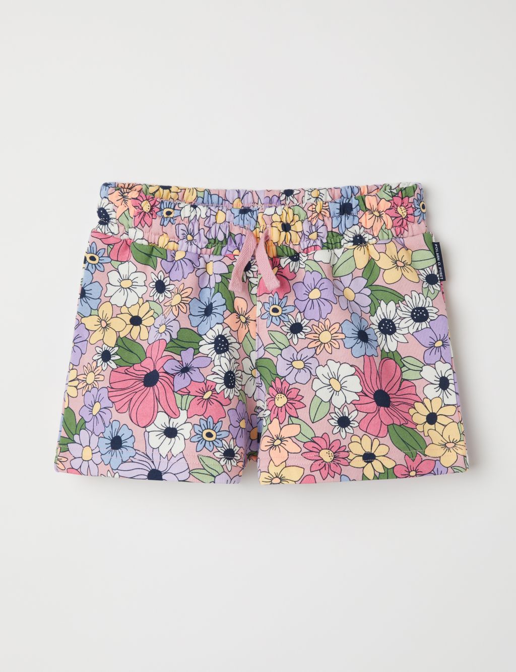 Organic Cotton Floral Shorts (1-10 Yrs) 1 of 2