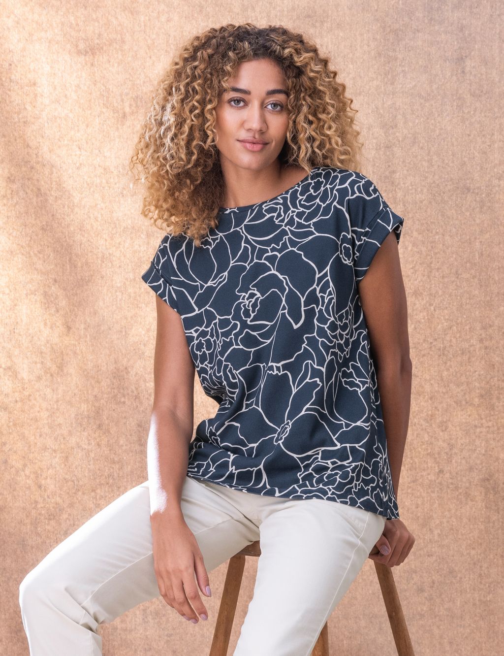 Organic Cotton Floral T-Shirt 3 of 5