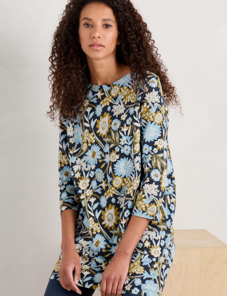 Organic Cotton Floral Tunic | Seasalt Cornwall | M&S