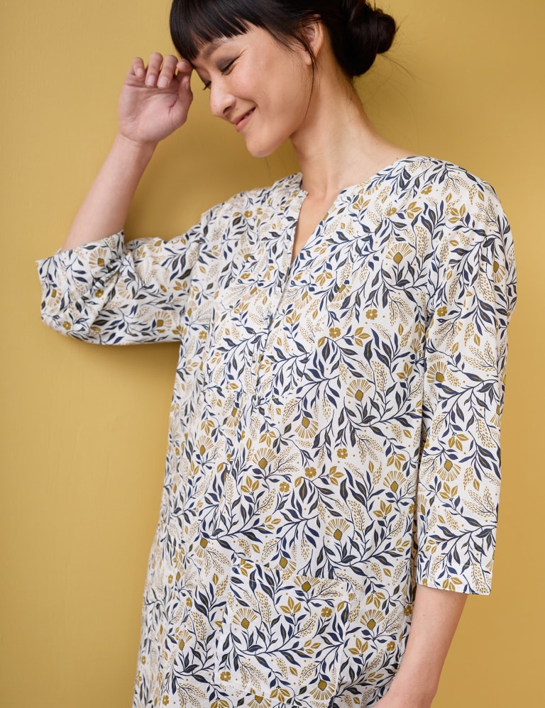 https://www.marksandspencer.com/organic-cotton-floral-tunic/p/clp22571274
