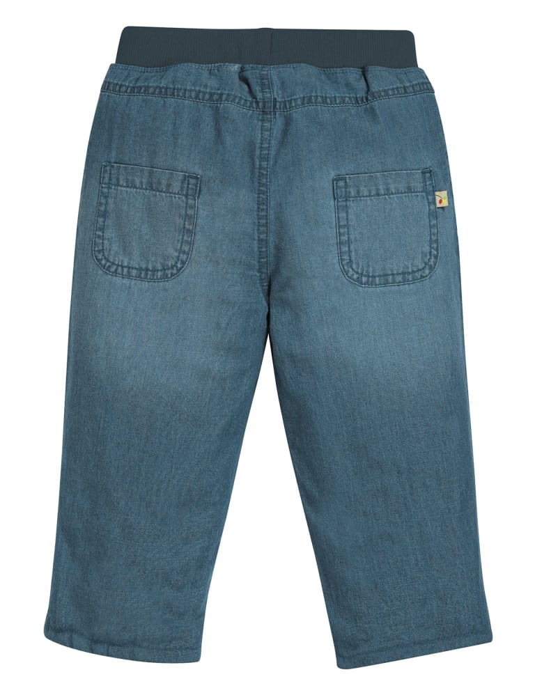 Cotton discount lined jeans