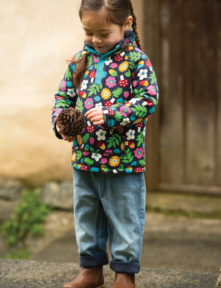 Fleece lined outlet jeans for toddlers