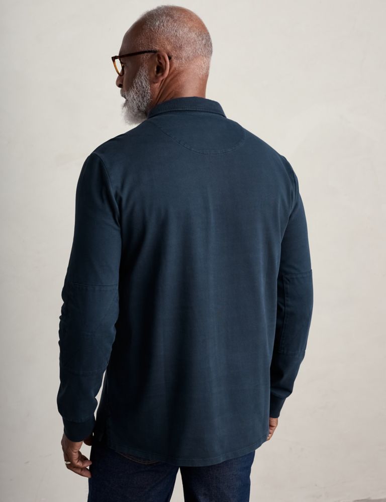 Organic Cotton Long Sleeve Rugby Top 4 of 5