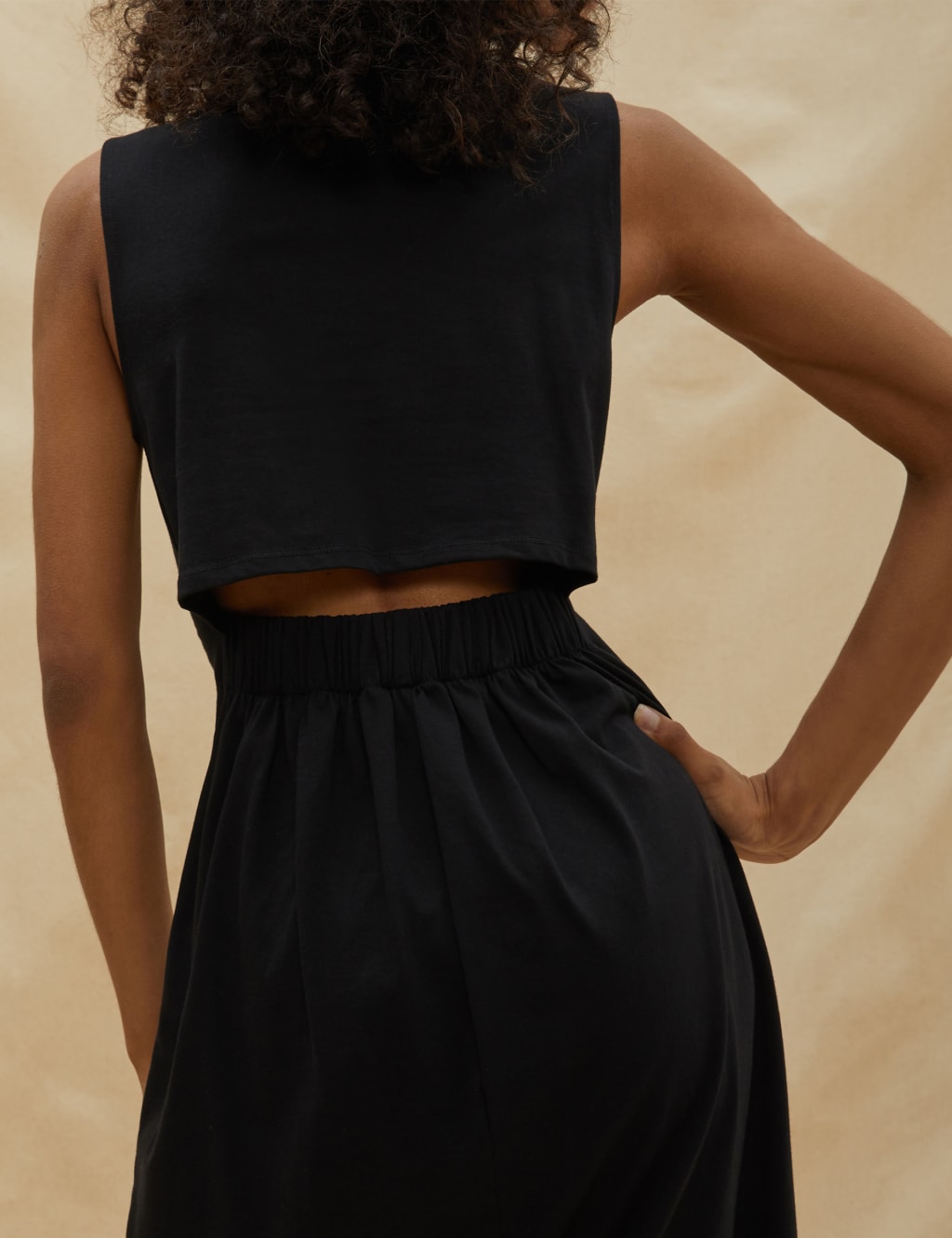 Organic Cotton Midaxi T Shirt Dress Albaray M S