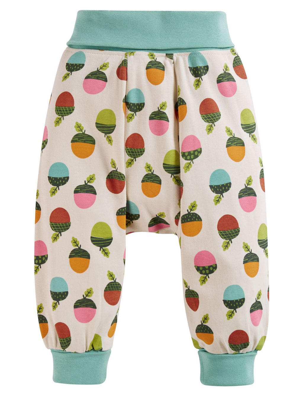 Organic Cotton Patterned Joggers (0-4 Yrs) 1 of 4