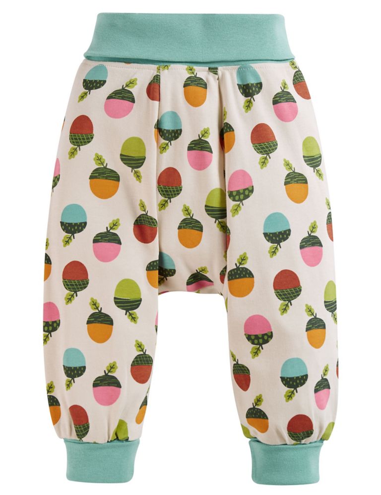 Organic Cotton Patterned Joggers (0-4 Yrs) 2 of 4