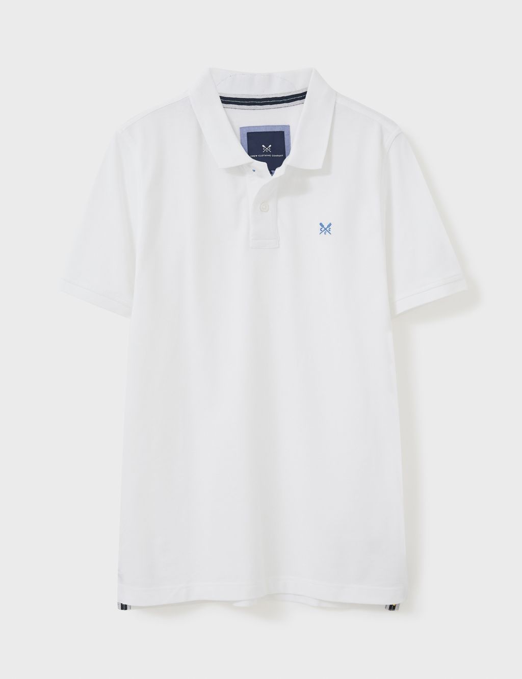 Organic Cotton Pique Polo Shirt | Crew Clothing | M&S