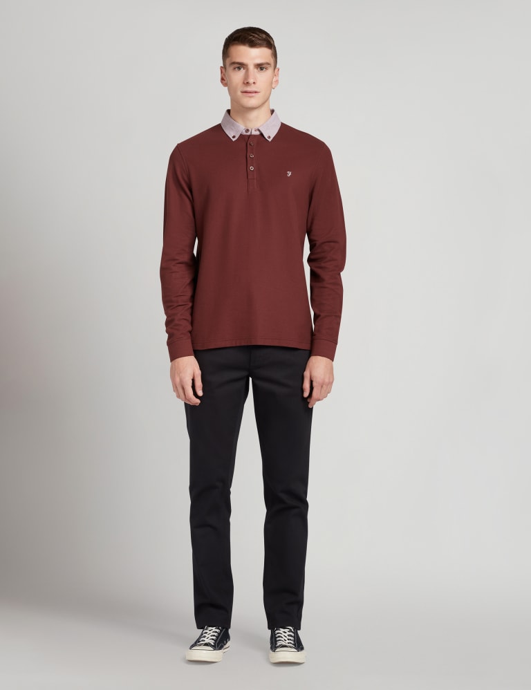 Farah polo shirt new arrivals