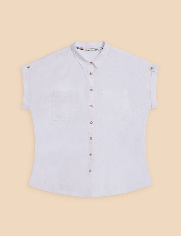 Organic Cotton Printed Collared Shirt 2 of 9