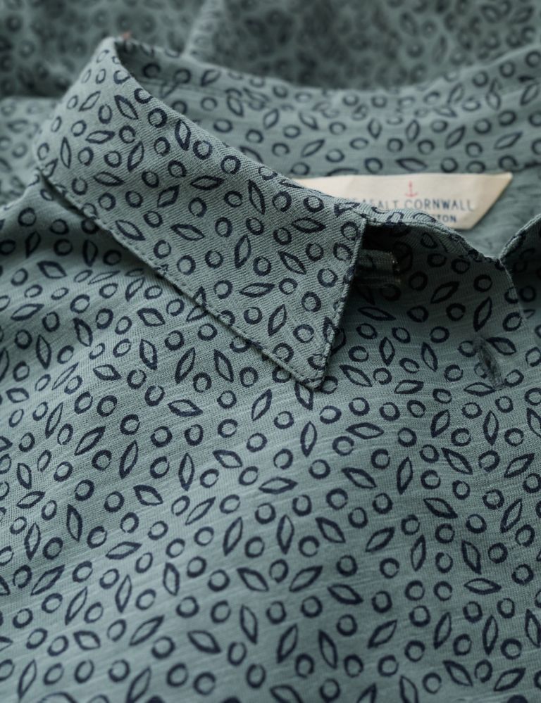 Organic Cotton Printed Midaxi Tiered Dress | Seasalt Cornwall | M&S