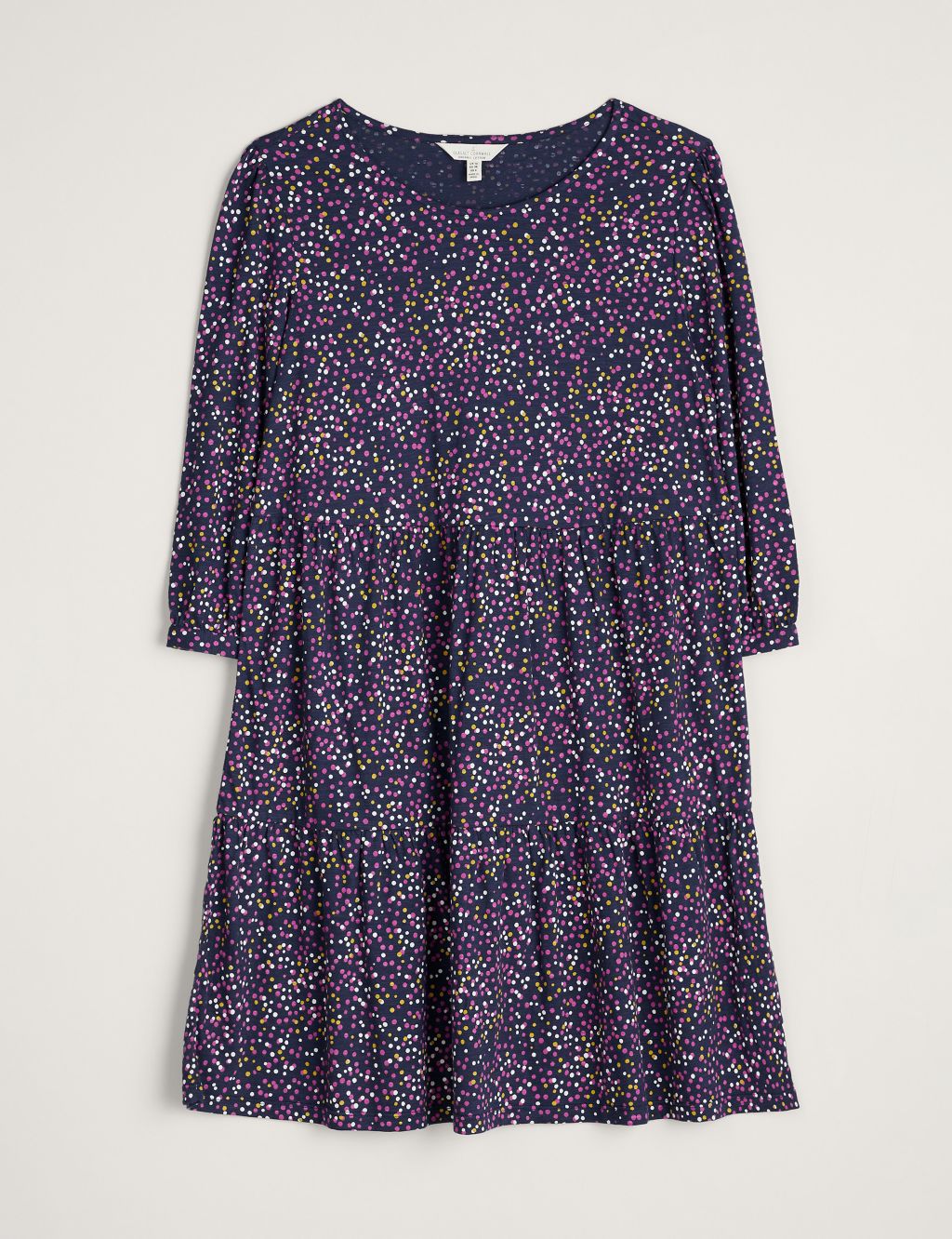 Organic Cotton Printed Tiered Dress | Seasalt Cornwall | M&S
