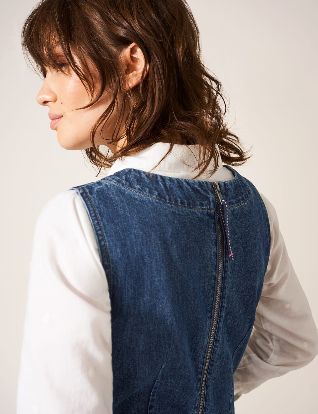 Pinafore dress white stuff online