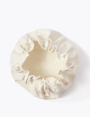 Organic Cotton Shower Cap, M&S Collection