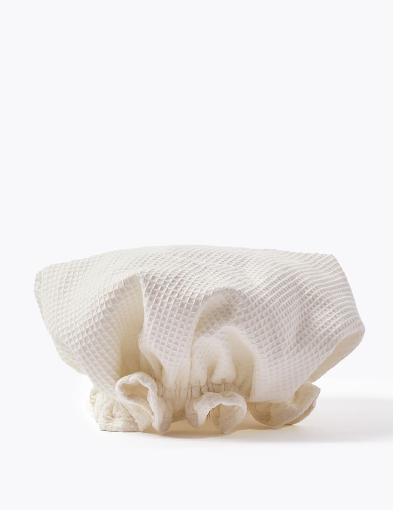 Organic Cotton Shower Cap 1 of 2