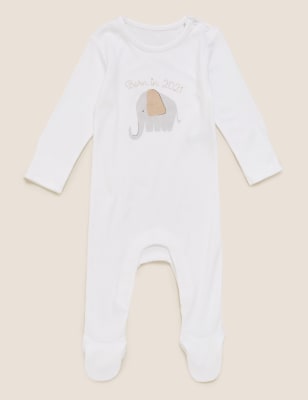 born in 2021 sleepsuit