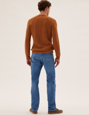 brown stretch jeans mens