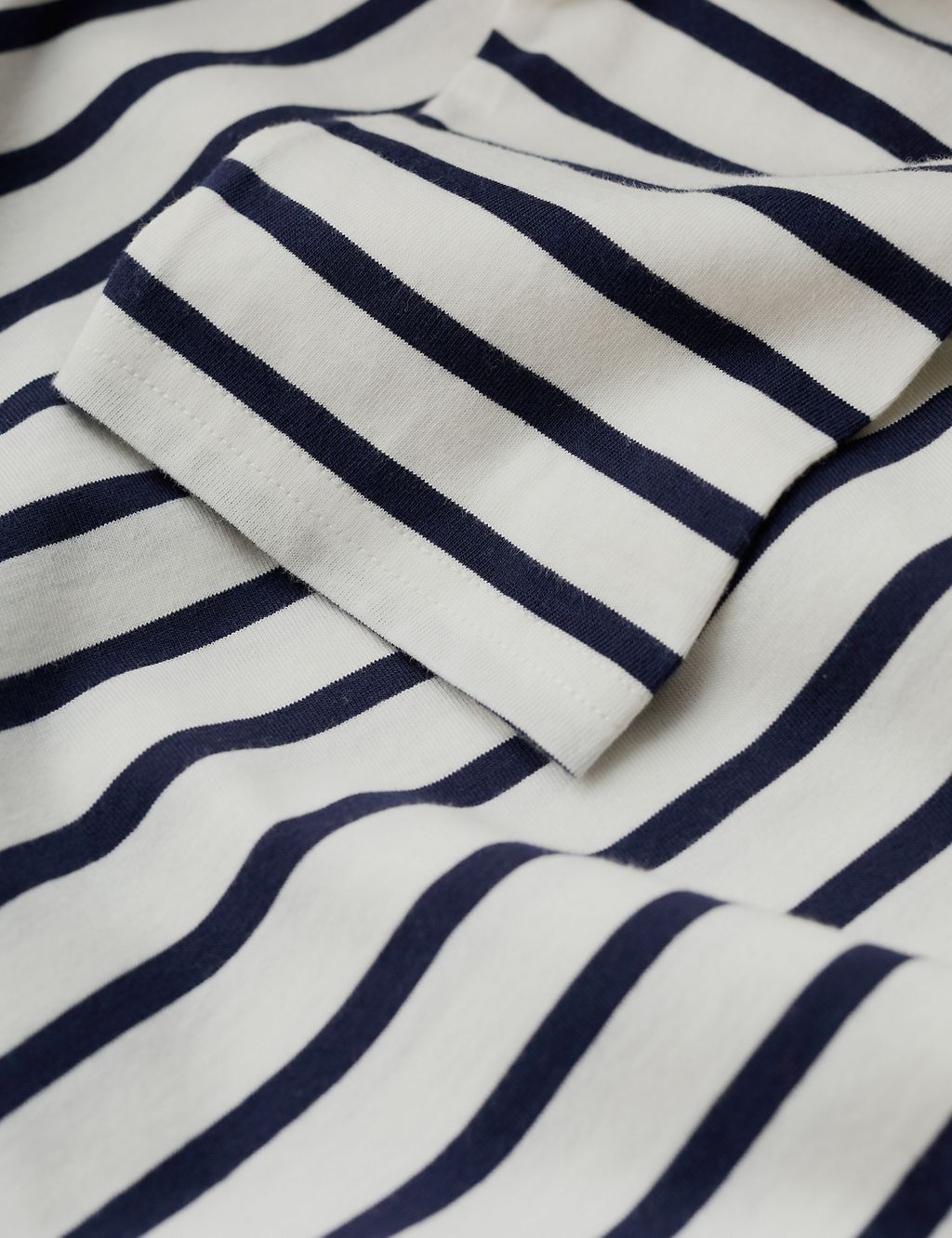 Organic Cotton Striped Long Sleeve T-Shirt 5 of 5