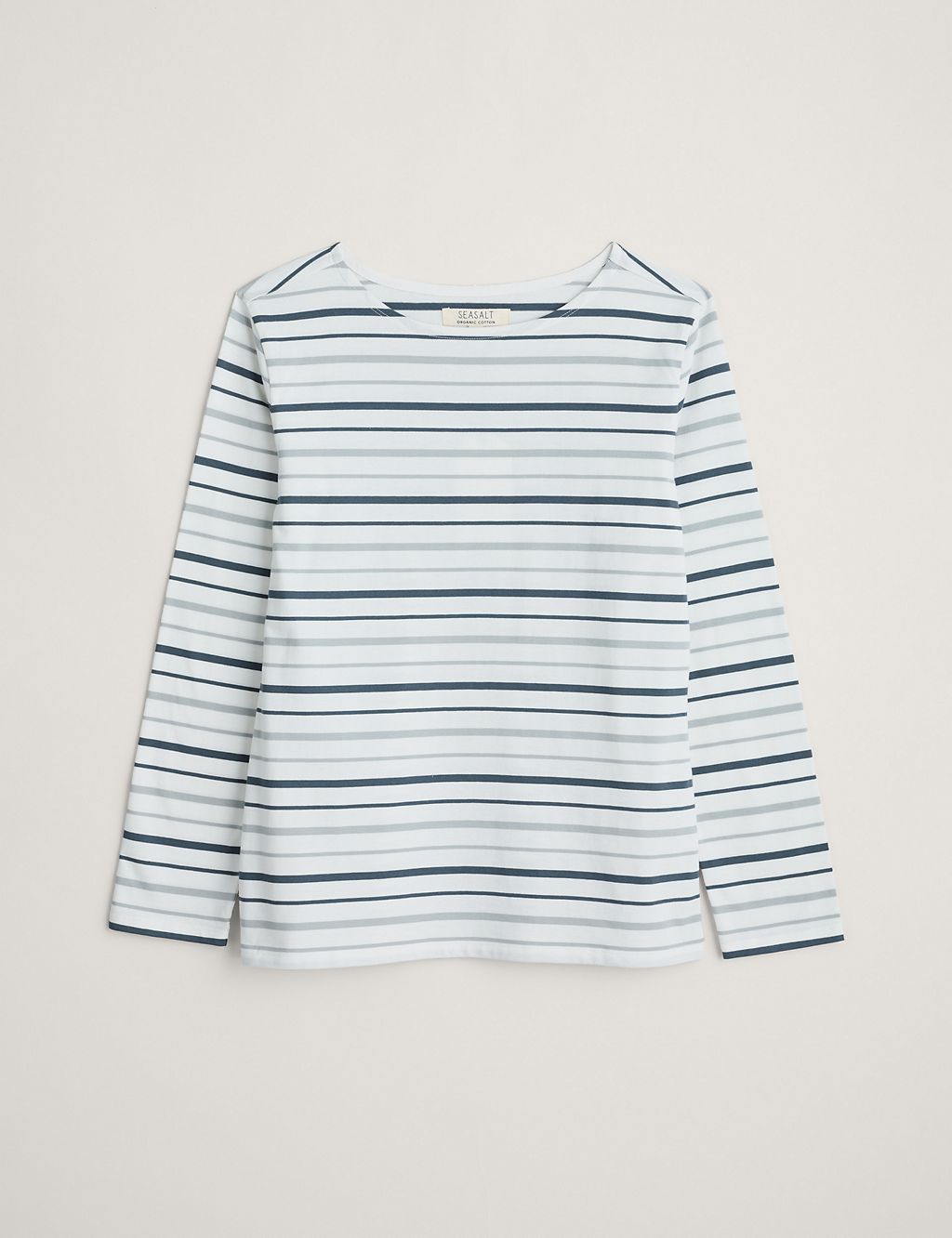 Organic Cotton Striped Long Sleeve Top 1 of 5