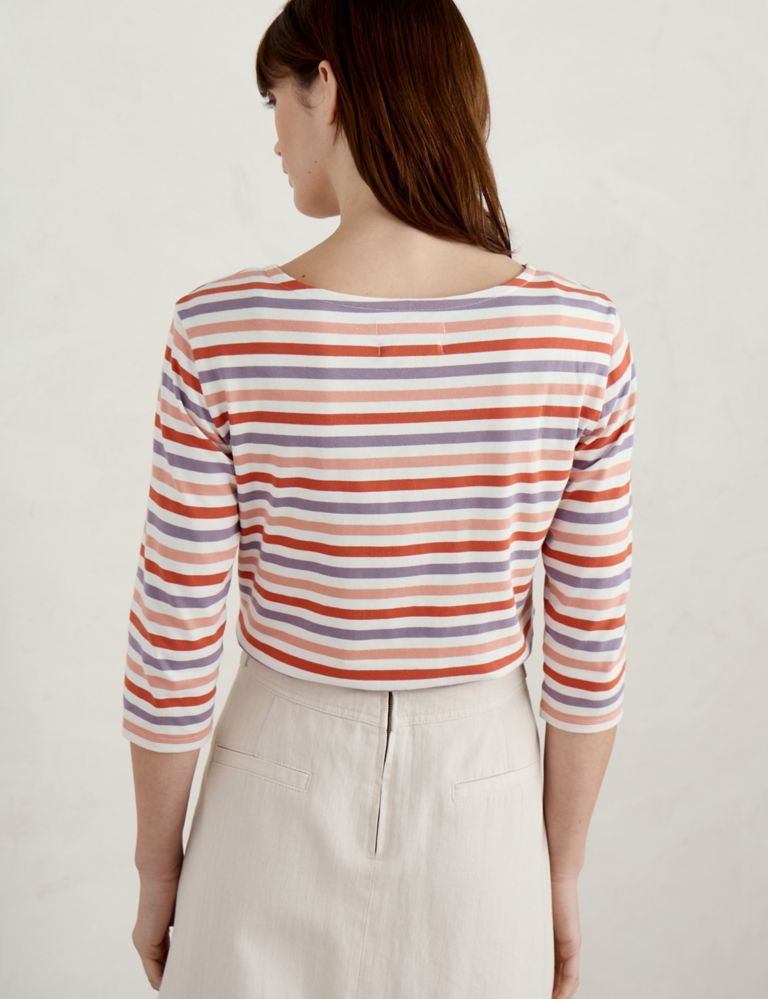 Organic Cotton Striped Top 4 of 5
