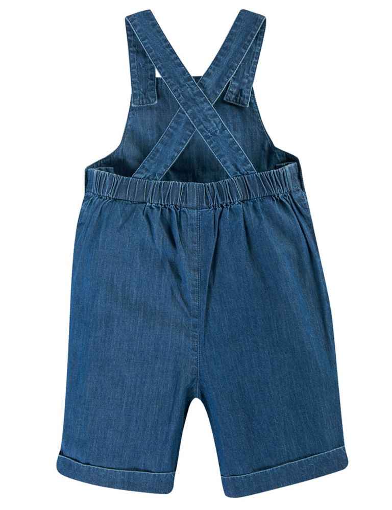 Organic Cotton Tractor Dungarees (0-4 Yrs) 2 of 5
