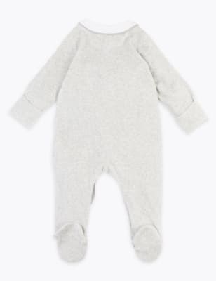 collared sleepsuit