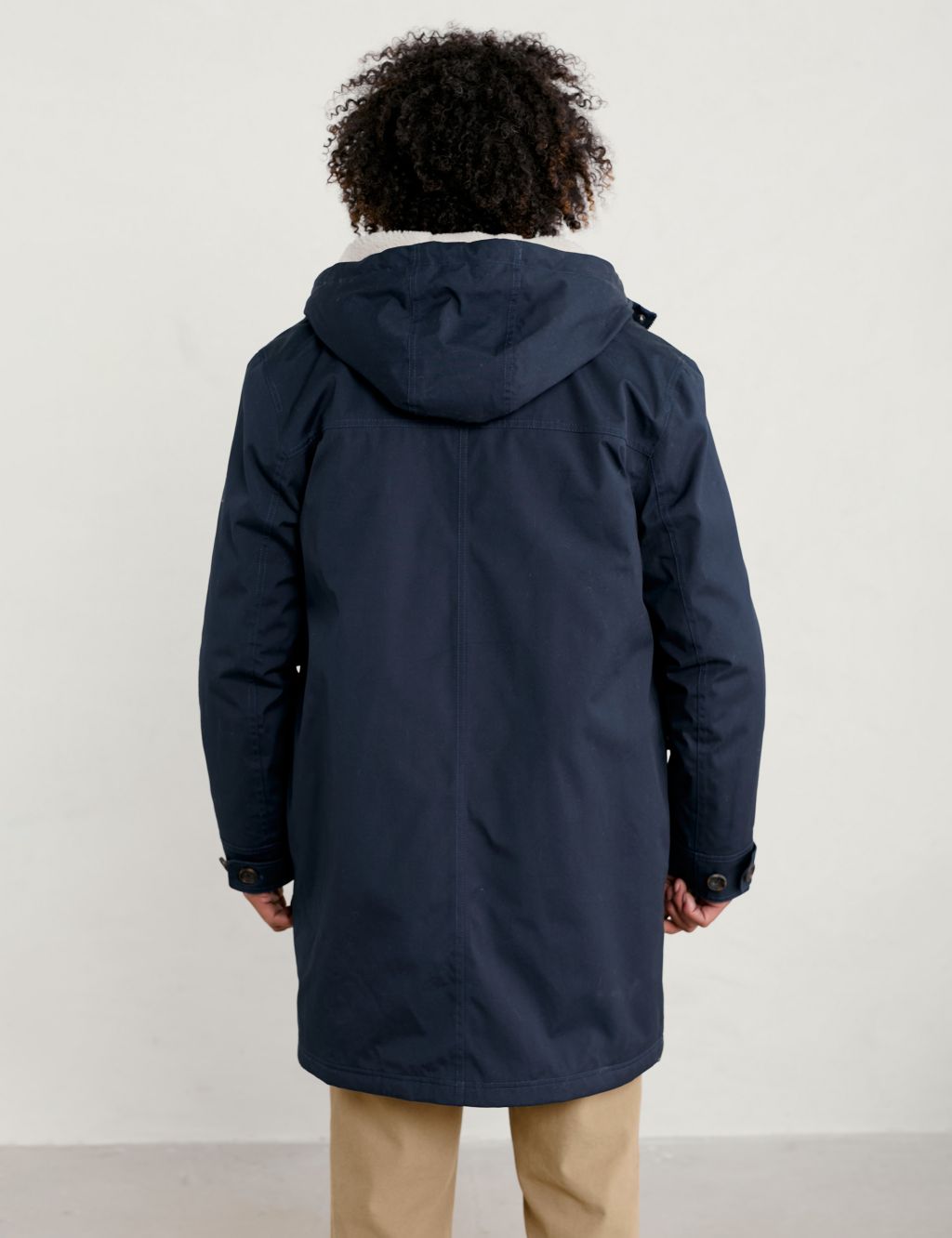 Organic Cotton Waterproof Parka Jacket | Seasalt Cornwall | M&S