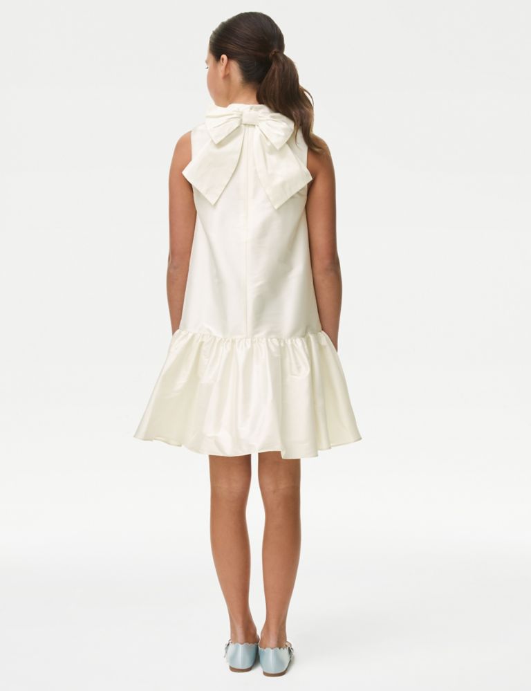Organza Bow Dress (7-16 Yrs), M&S Collection