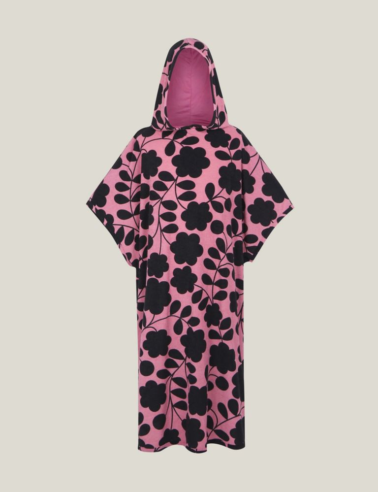 Orla Kiely Floral Towelling Robe 2 of 6