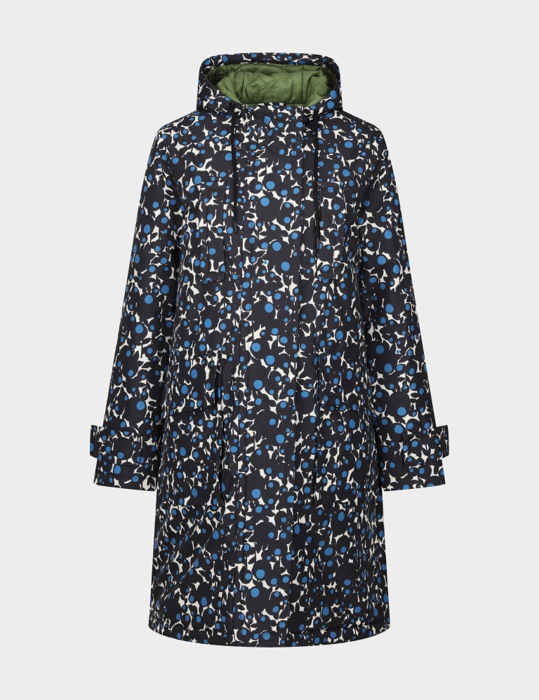 Orla Kiely Waterproof Hooded Parka Coat Regatta M S