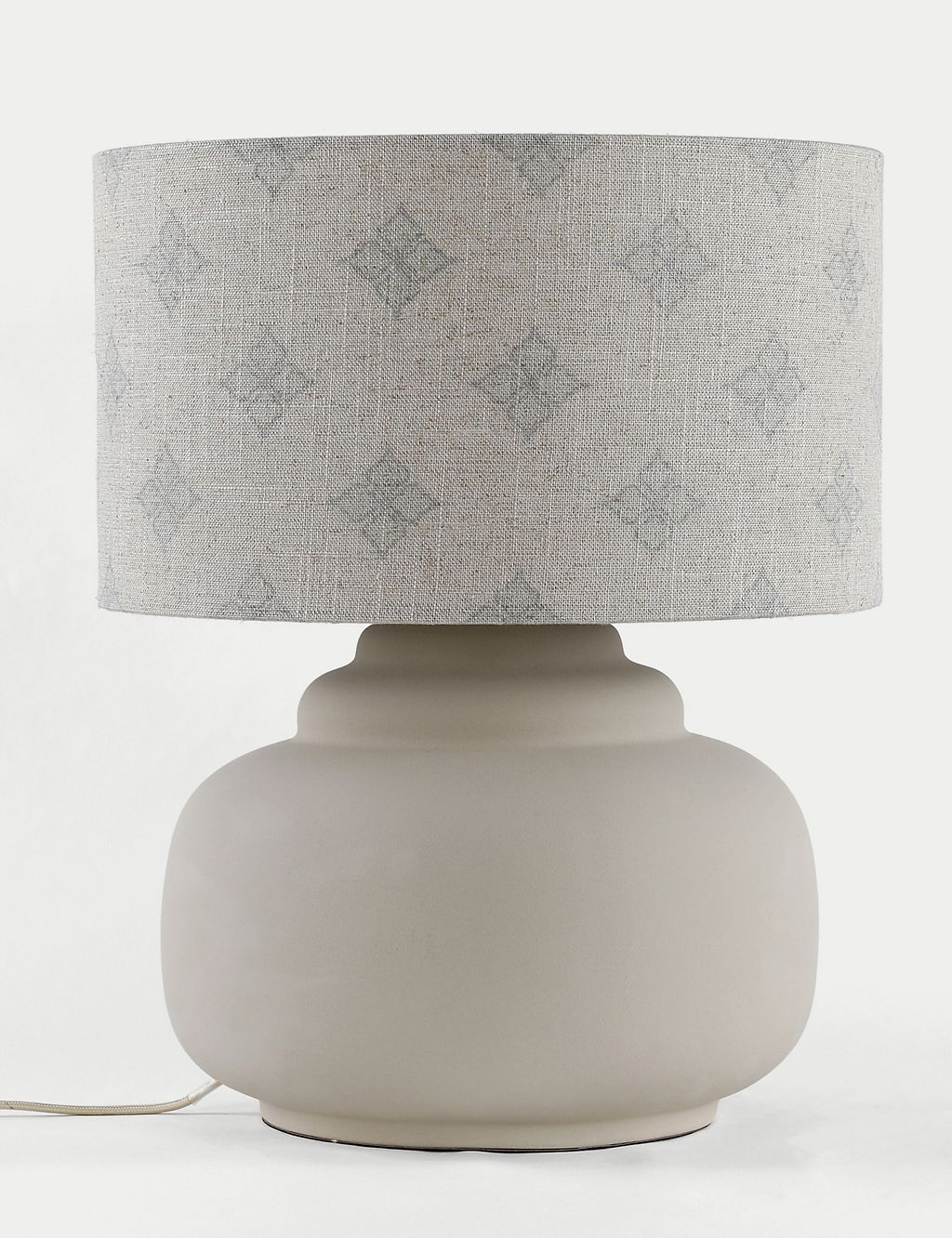 Ornate Ceramic Table Lamp 2 of 7