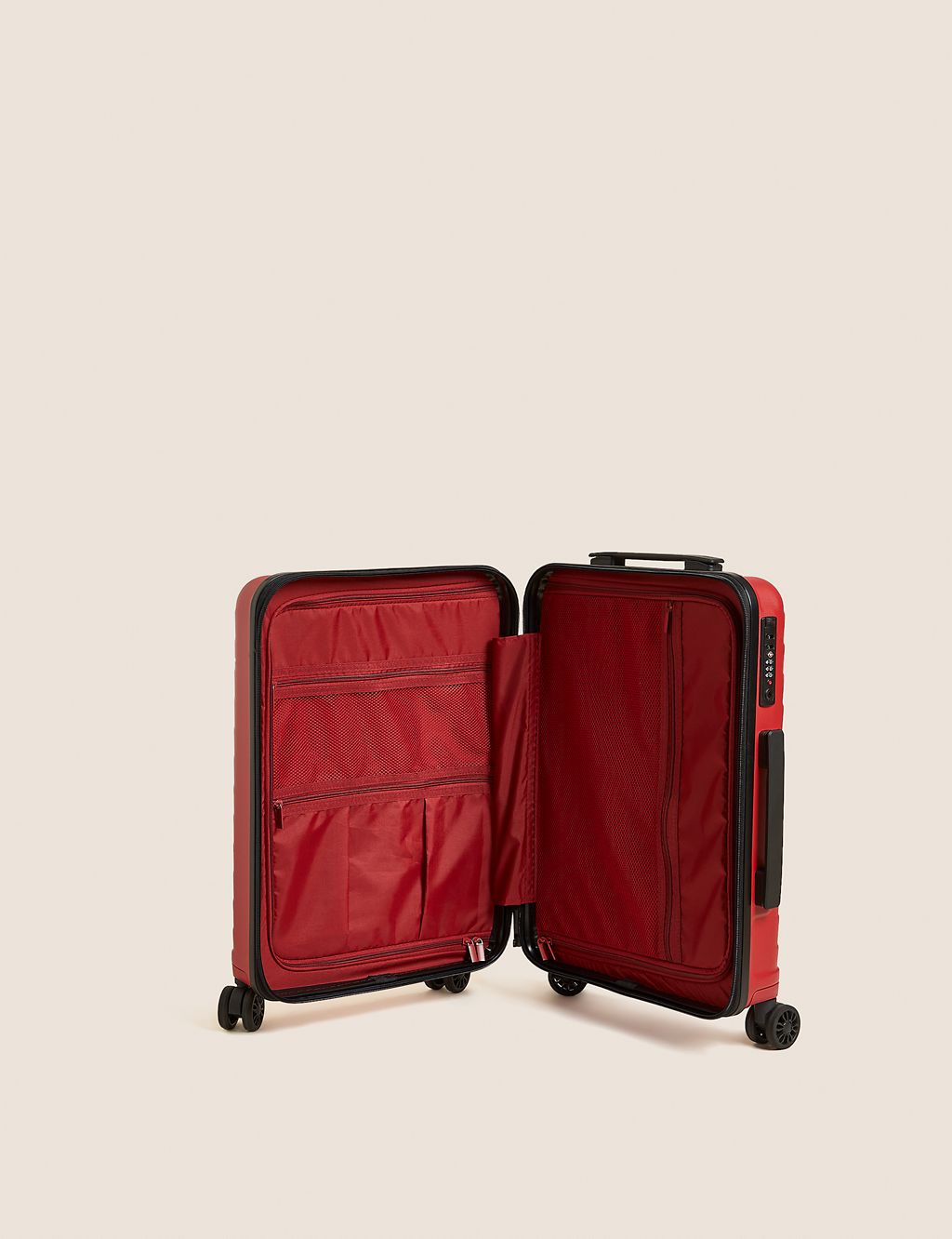 Oslo 4 Wheel Hard Shell Cabin Suitcase 4 of 8