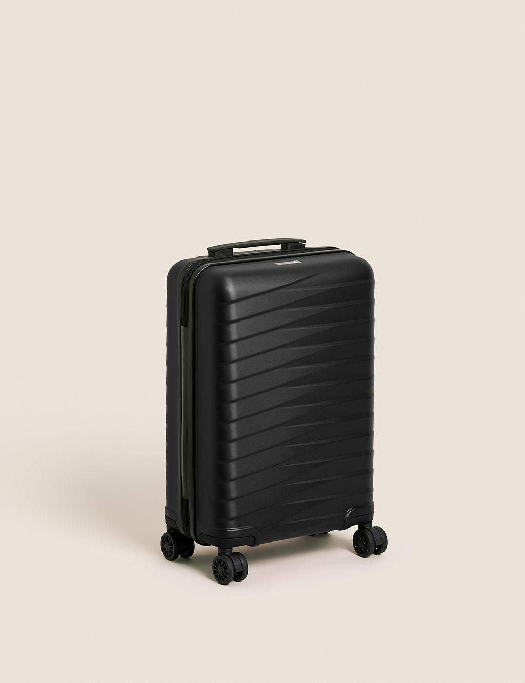 Oslo 4 Wheel Hard Shell Cabin Suitcase, M&S Collection