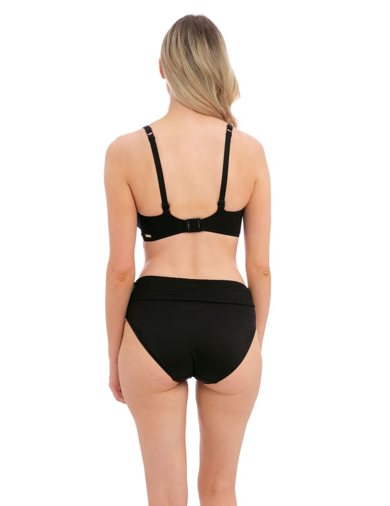 Ottawa Textured High Waisted Bikini Bottoms