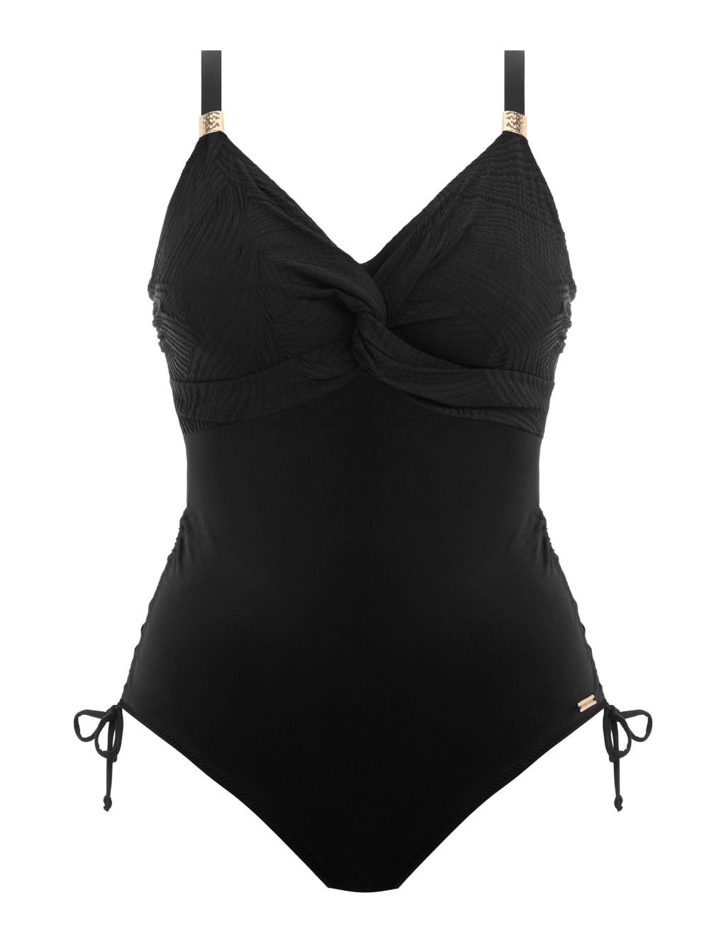 Ottawa Wired Twist Front Ruched Swimsuit 1 of 5