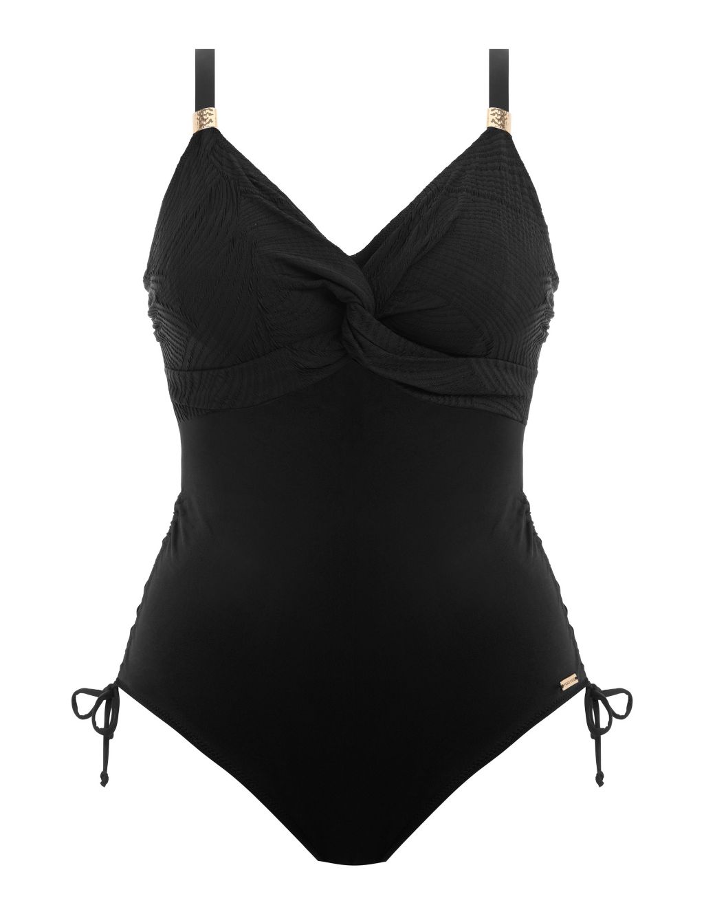 Ottawa Wired Twist Front Ruched Swimsuit 1 of 5