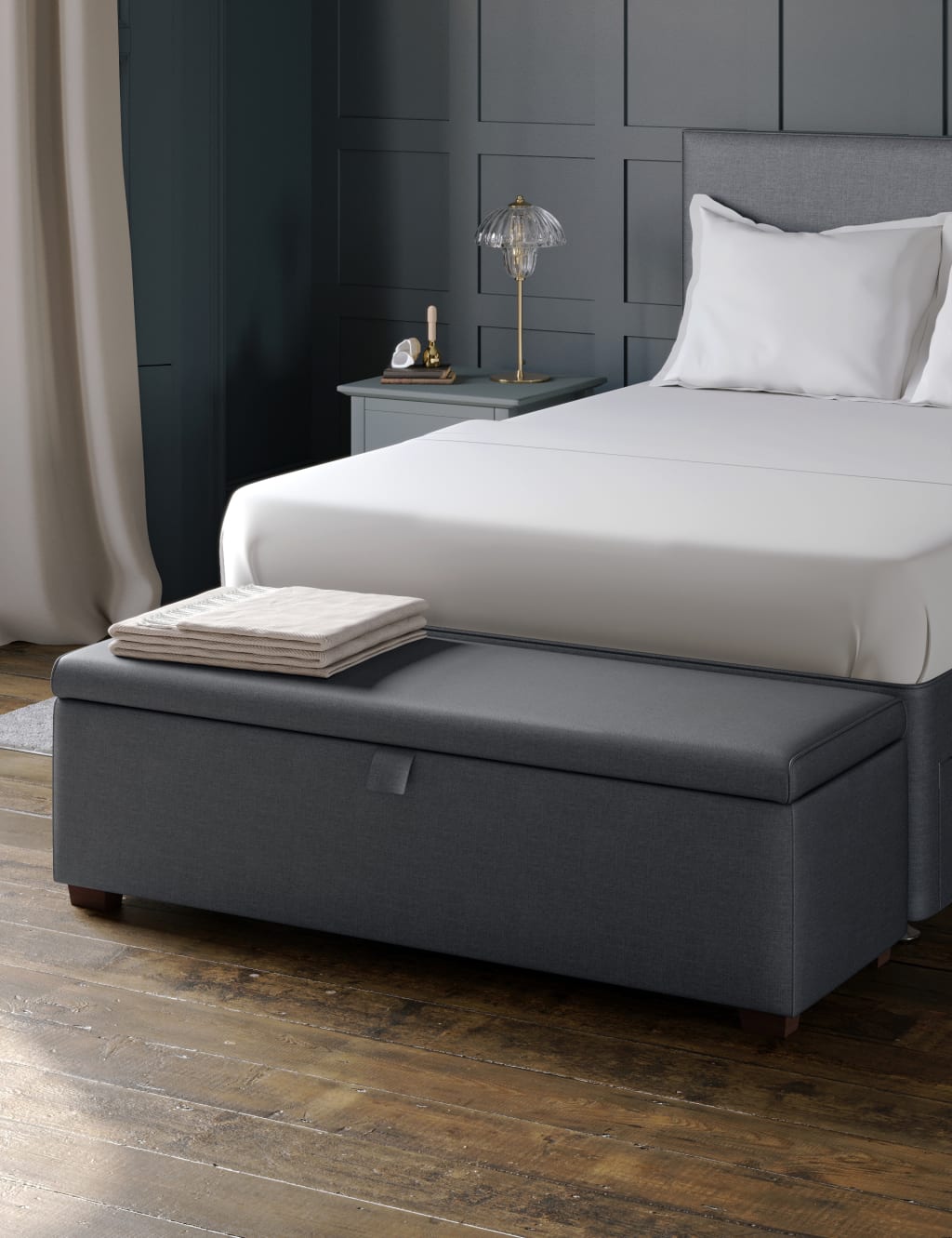 Ottoman blanket box ikea sale
