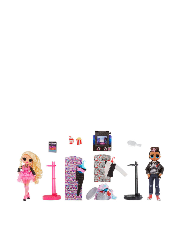 LOL Surprise OMG Movie Magic Gamma Babe Fashion Doll - 25 Surprises, 2  Outfits, 3D Glasses, Accessories, Playset, Ages 4-7+