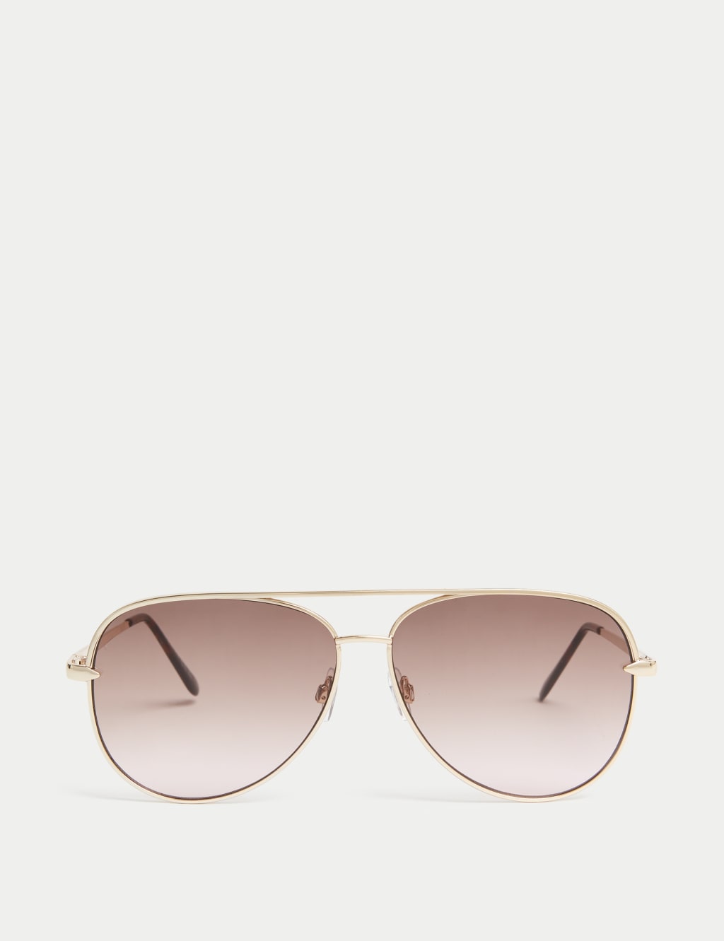 Oval Aviator Sunglasses 1 of 2