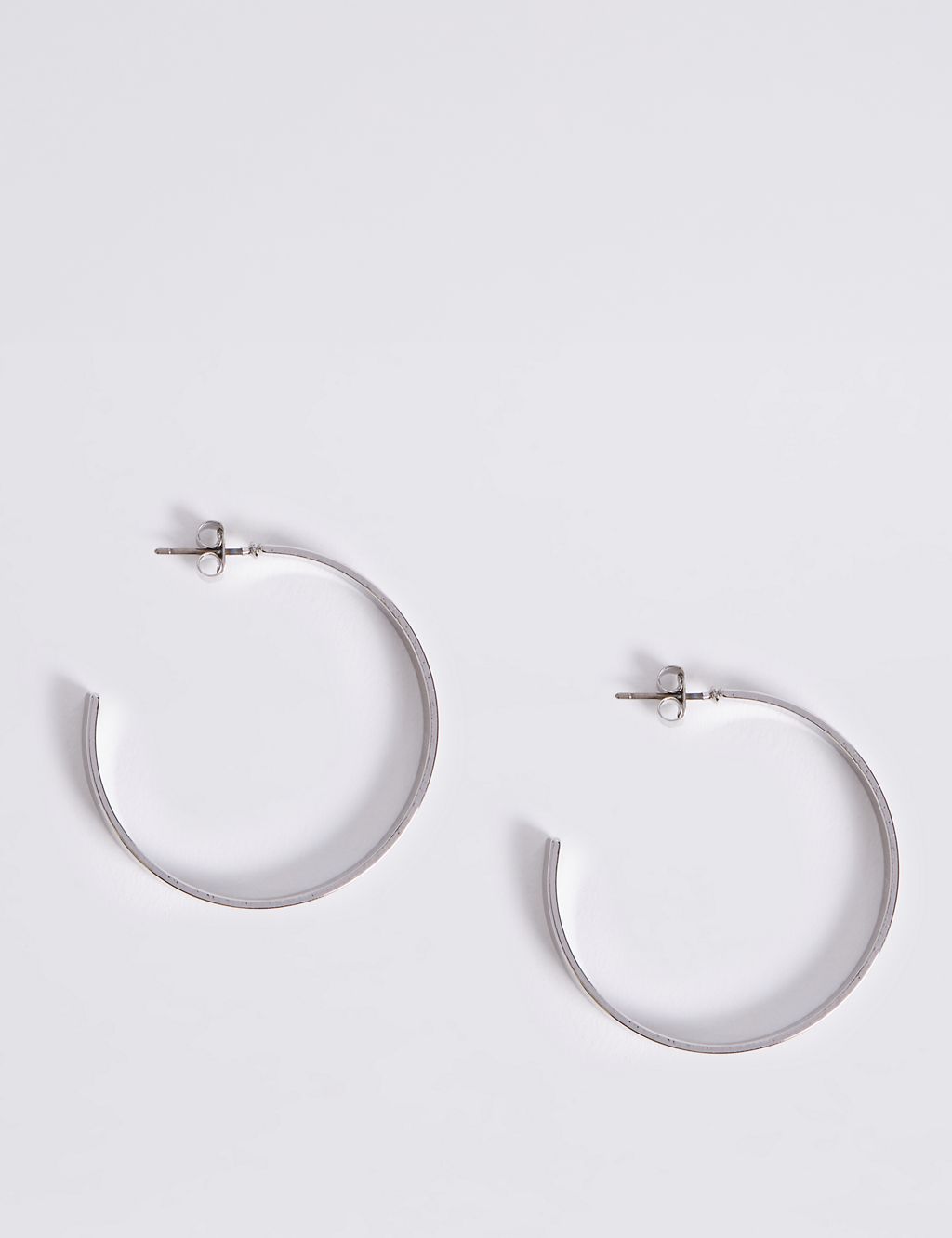 Oval Hoop Earrings 2 of 2