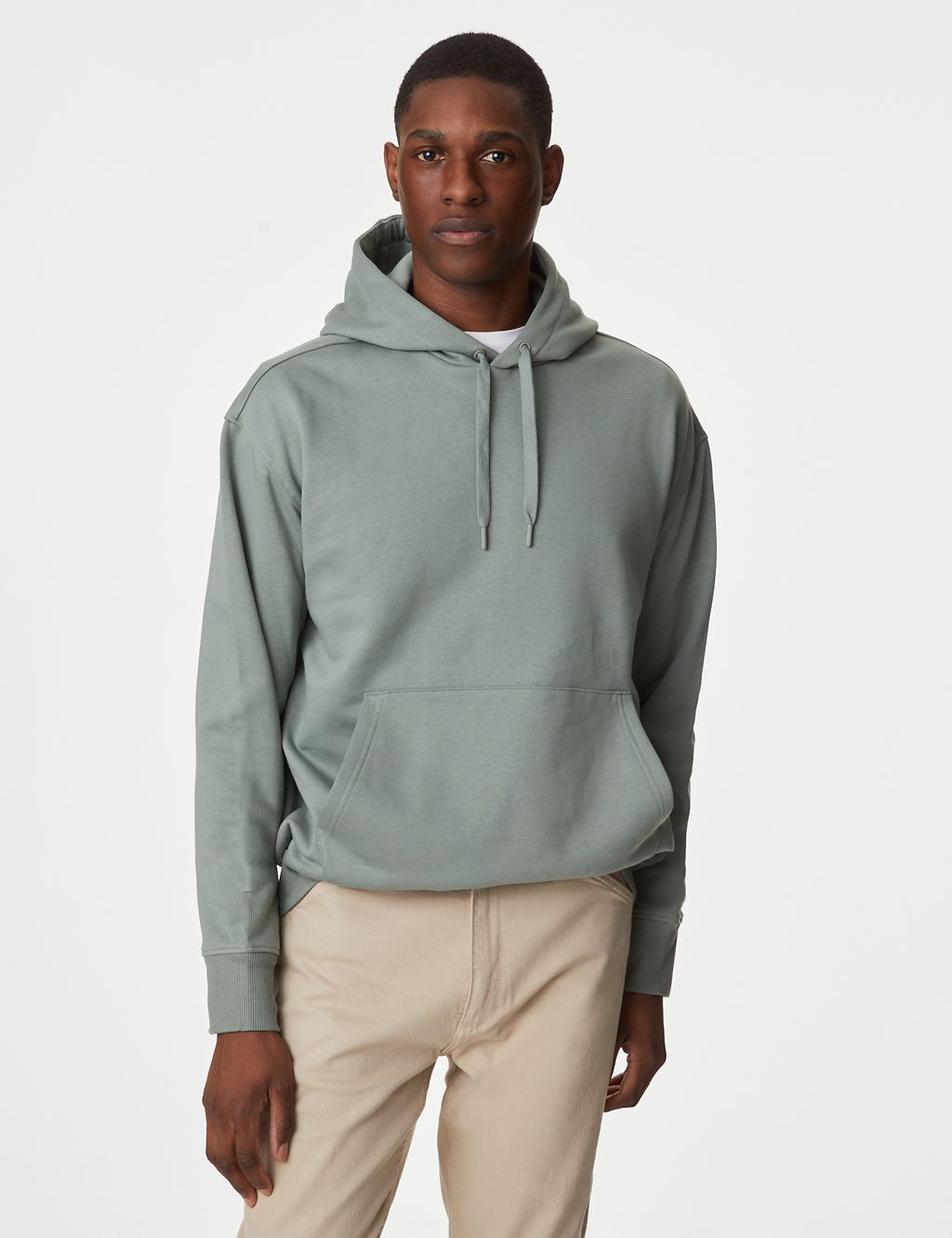 Oversized Cotton Rich Hoodie 3 of 5