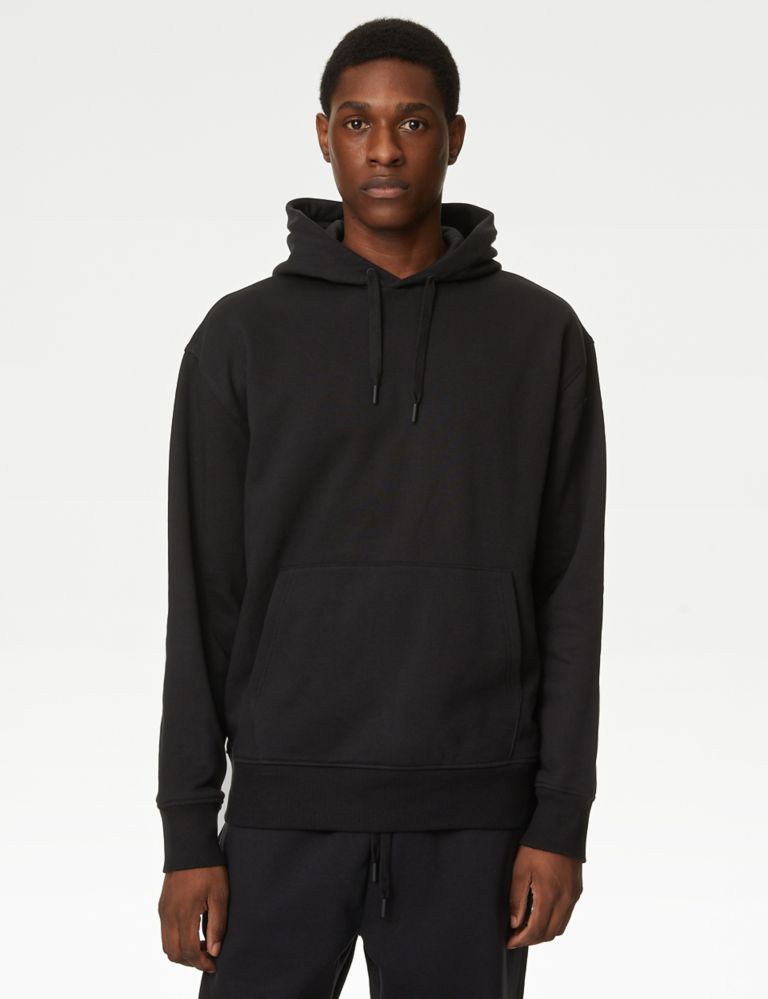 Oversized Cotton Rich Hoodie | M&S Collection | M&S