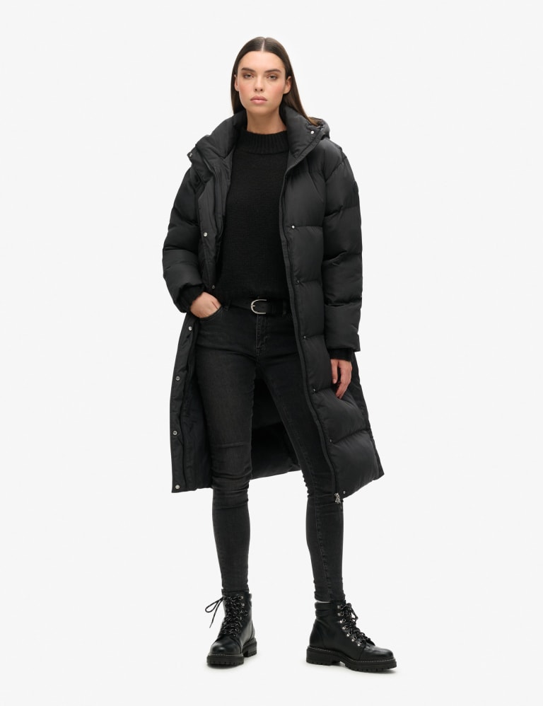 Oversized hood sale coat