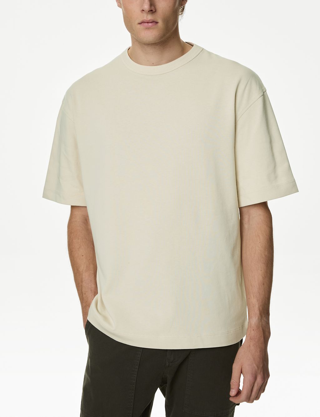 Oversized Pure Cotton Heavy Weight T shirt 3 of 5