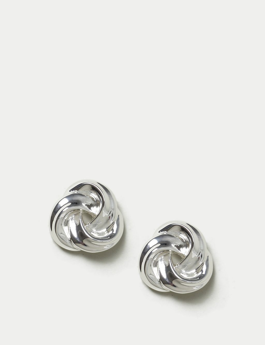 Oversized Swirl Stud Earrings 1 of 2